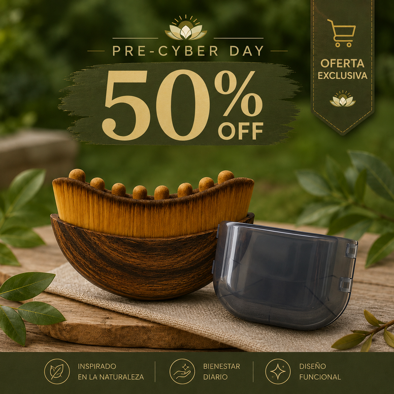 PRE-CYBER DAY 50% OFF. Reduce la hinchazón facial con  el Cepillo Lynfatic Sculpt Brush™